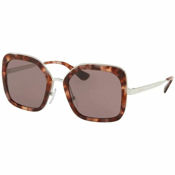 Prada Oversize Style Sunglasses W/Purple Lens